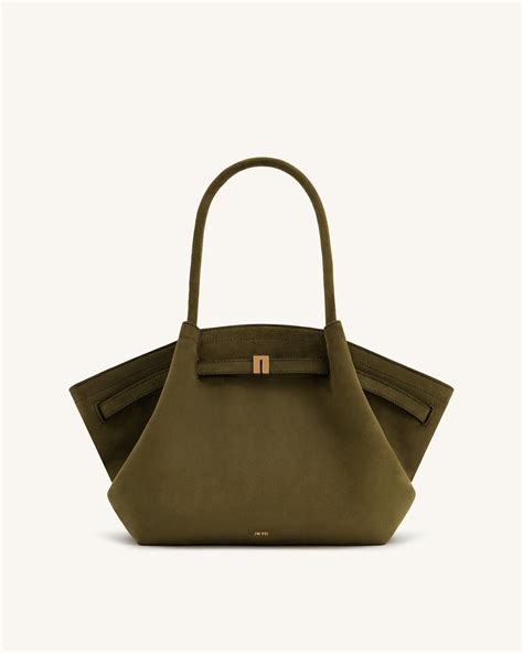 hana medium suede bag|hana tote handbags.